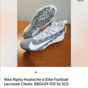 ISO nike lacrosse cleats 10.5 Mens